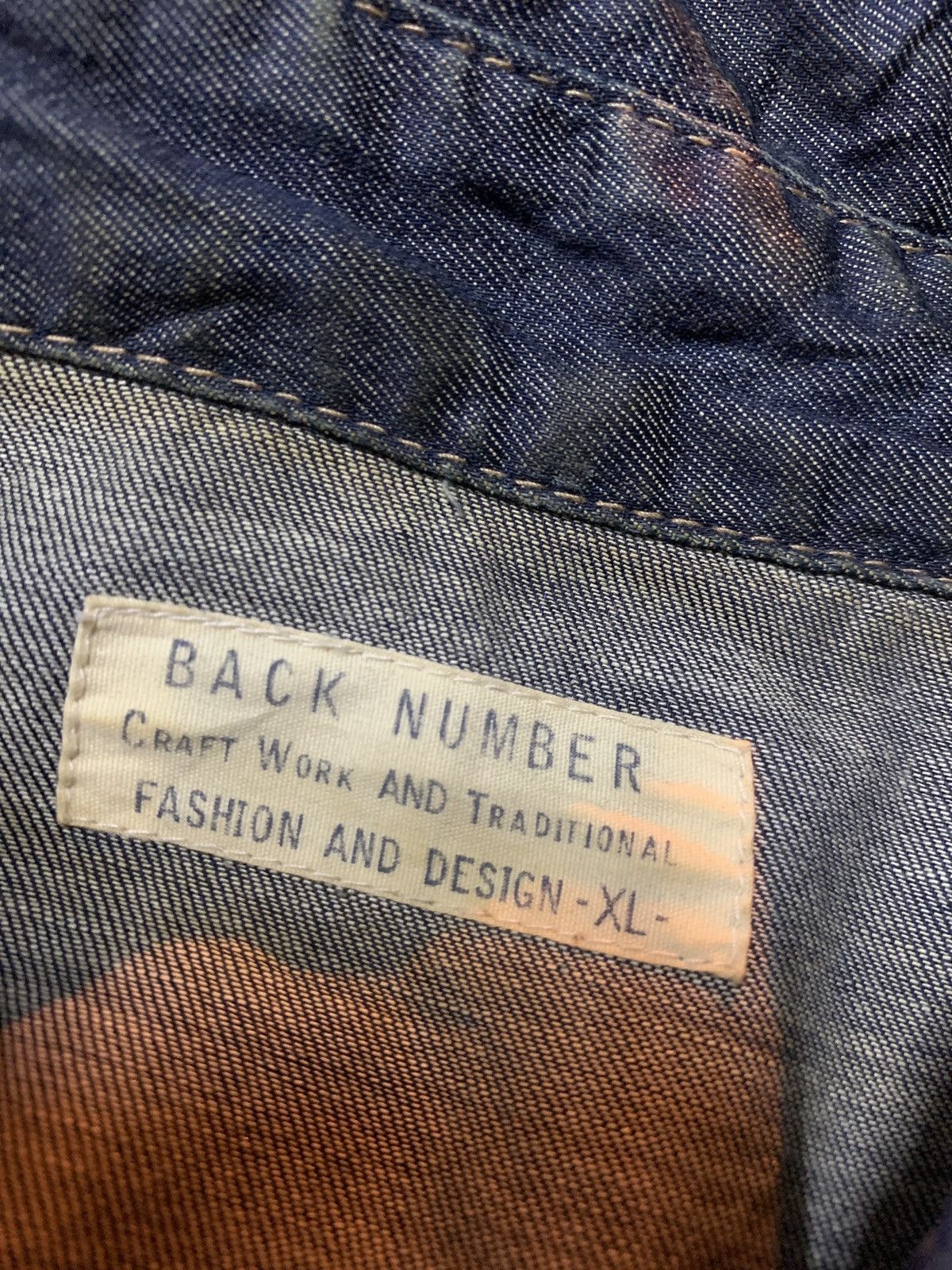 Vintage Vintage Back Number Western Jacket Size US XL / EU 56 / 4 - 14 Thumbnail
