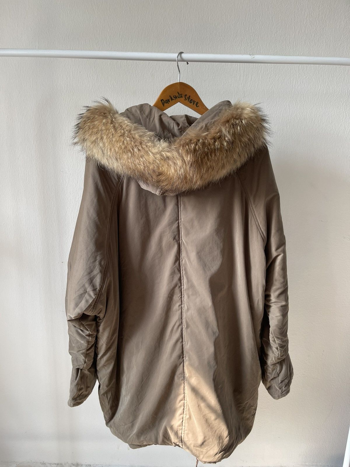 Designer Vintage Max Mara Fur Hoodie Jacket Size US XL / EU 56 / 4 - 5 Thumbnail