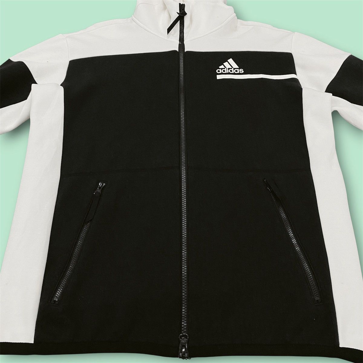 Adidas Adidas Hoodie zip up Size US M / EU 48-50 / 2 - 5 Thumbnail