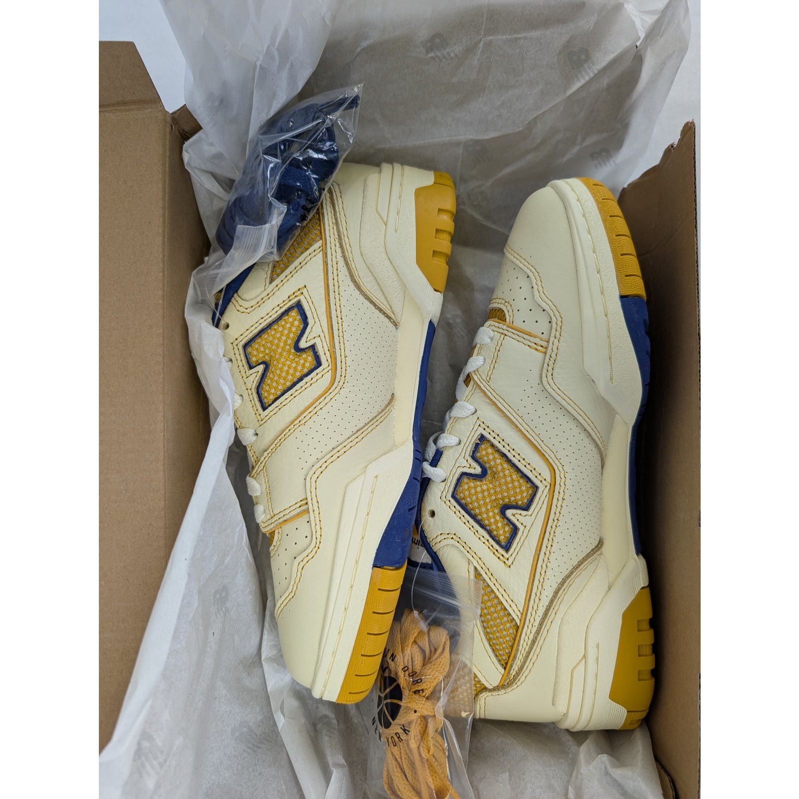 Aime Leon Dore × New Balance o1rshd1 Q:2 / Masaryk Community Gym 550 Sneakers Size US 7 / EU 40 - 15 Thumbnail