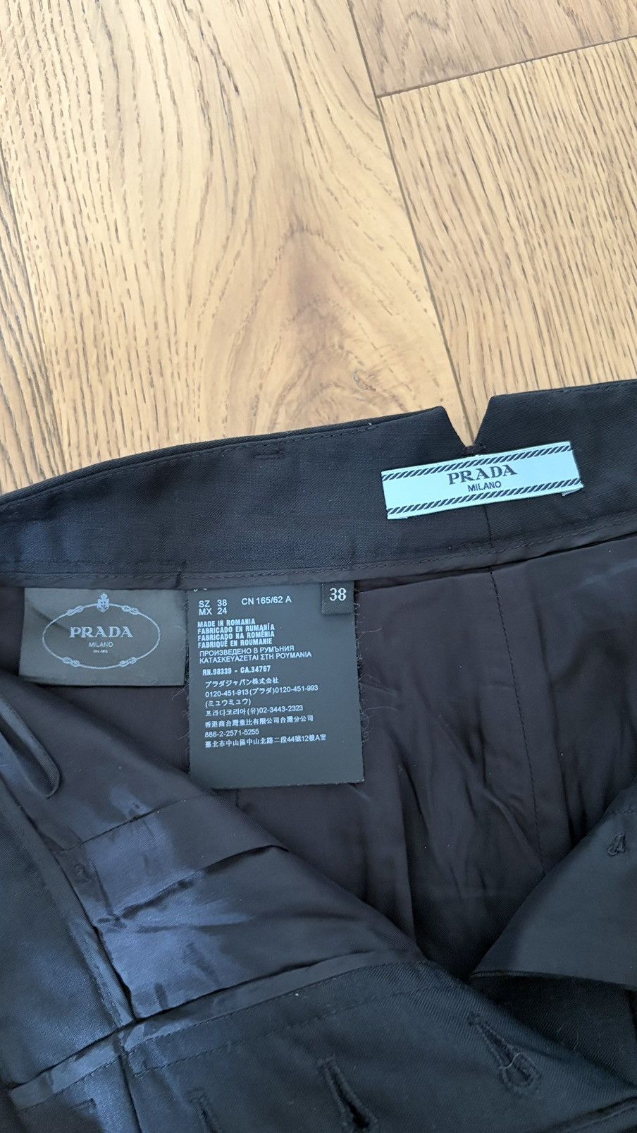 Prada Wool blend trousers Size 26" / US 2 / IT 38 - 5 Thumbnail