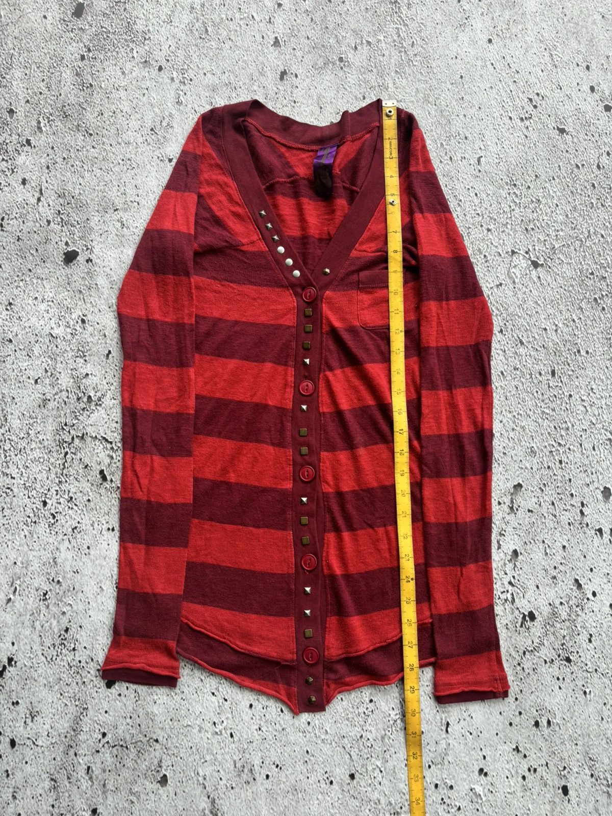 Hysteric Glamour Y2k Studded Stripe Ifsixwasnine Punk style Size US XS / EU 42 / 0 - 11 Thumbnail
