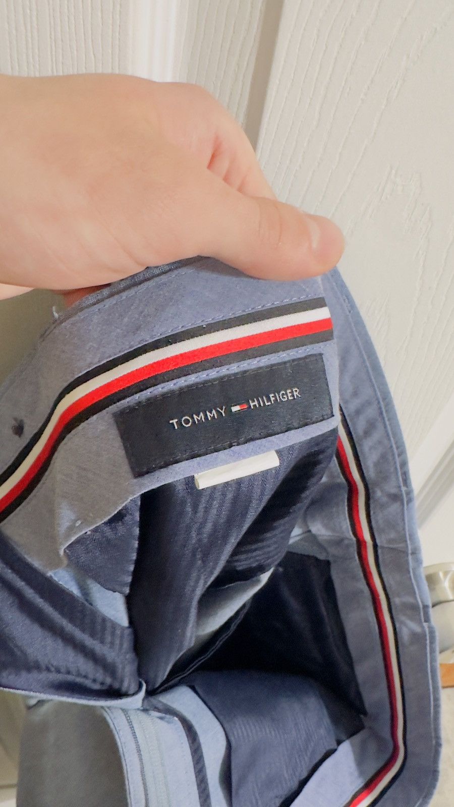 Tommy Hilfiger Tommy Hilfiger Plaid Modern Fit Stretch Dress Pants 30W 32L Size 34S - 3 Thumbnail