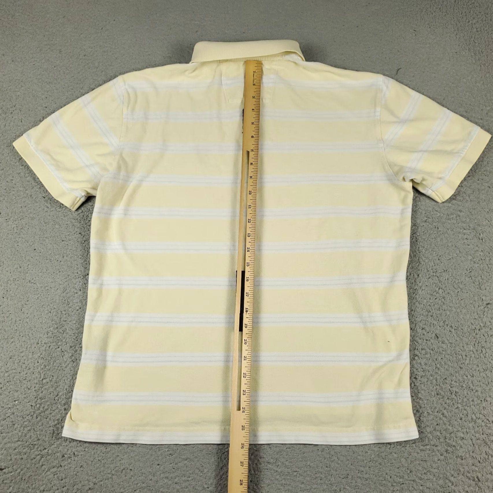 Nautica Nautica Polo Shirt Mens Large Yellow Striped Polo Short Sleeve Casual Adult Size US L / EU 52-54 / 3 - 3 Thumbnail