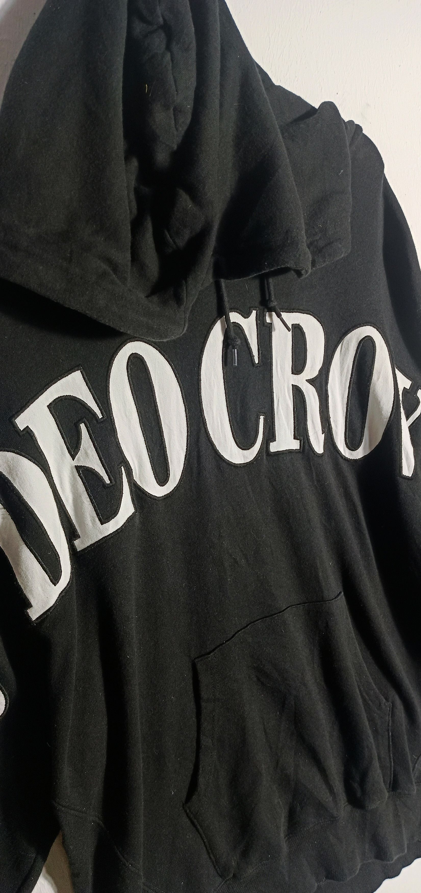 Japanese Brand 💥Rodeo Crowns Big Spellout Hoodie Size US XL / EU 56 / 4 - 2 Thumbnail