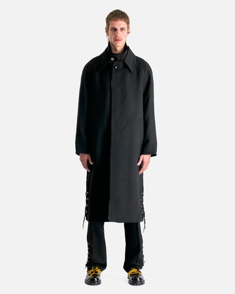 o1s1v1r1oon0925 Nuku Overcoat in Black