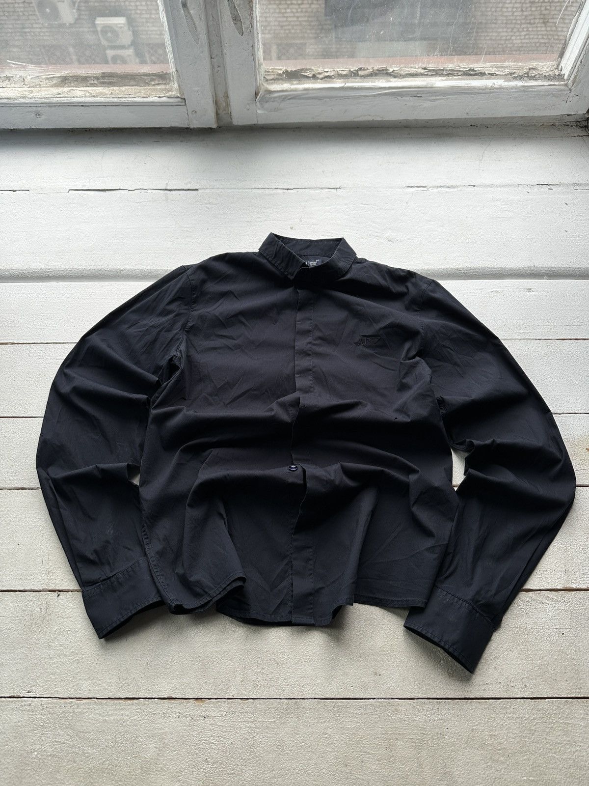 Armani RARE🚨 ARMANI JEANS VINTAGE SHIRT LUXURY BUTTON UP 90s Size US M / EU 48-50 / 2 - 1 Thumbnail
