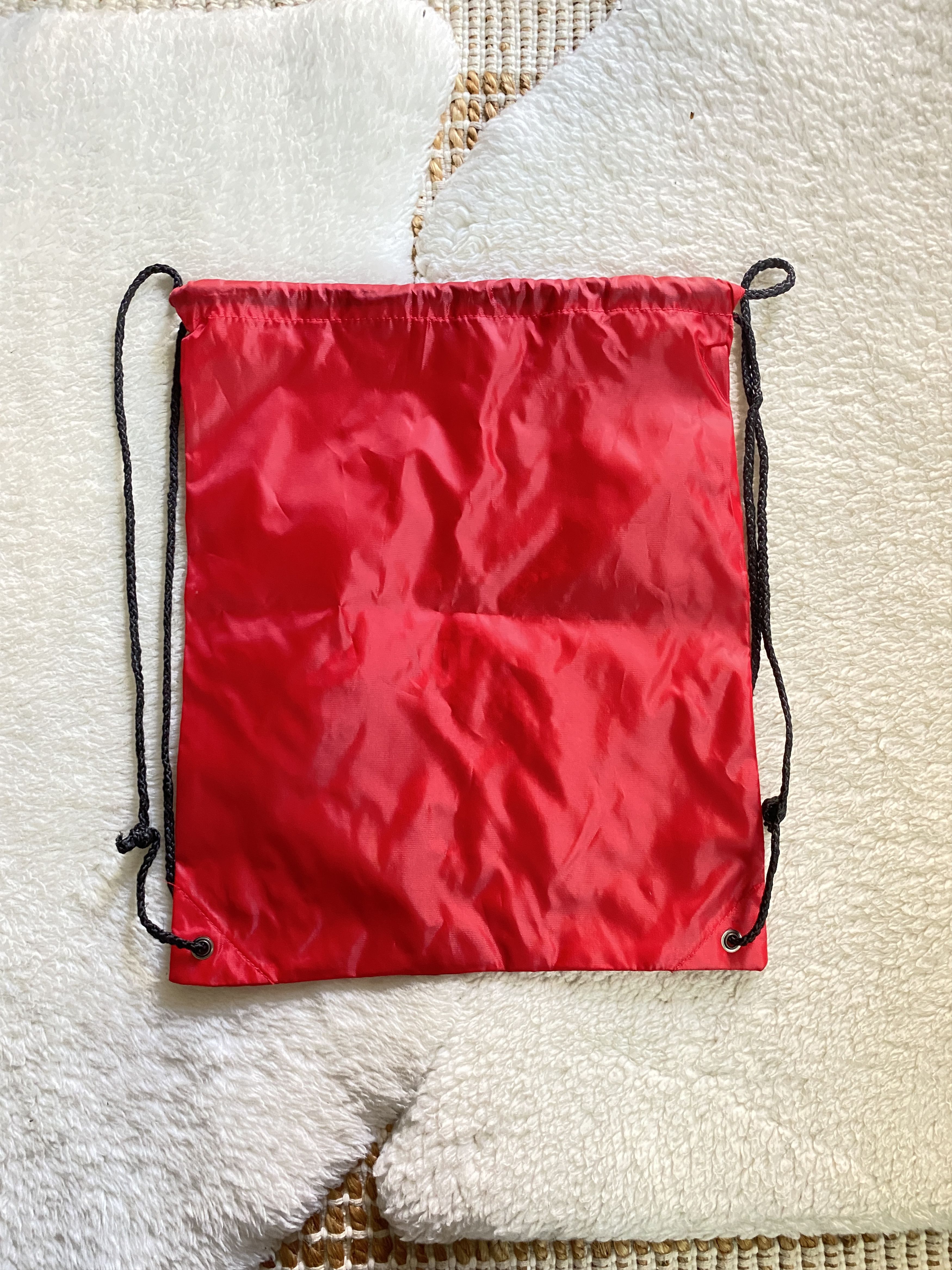 Other Red “Happy Holidays” Drawstring Bag – Brand New Size ONE SIZE - 9 Thumbnail