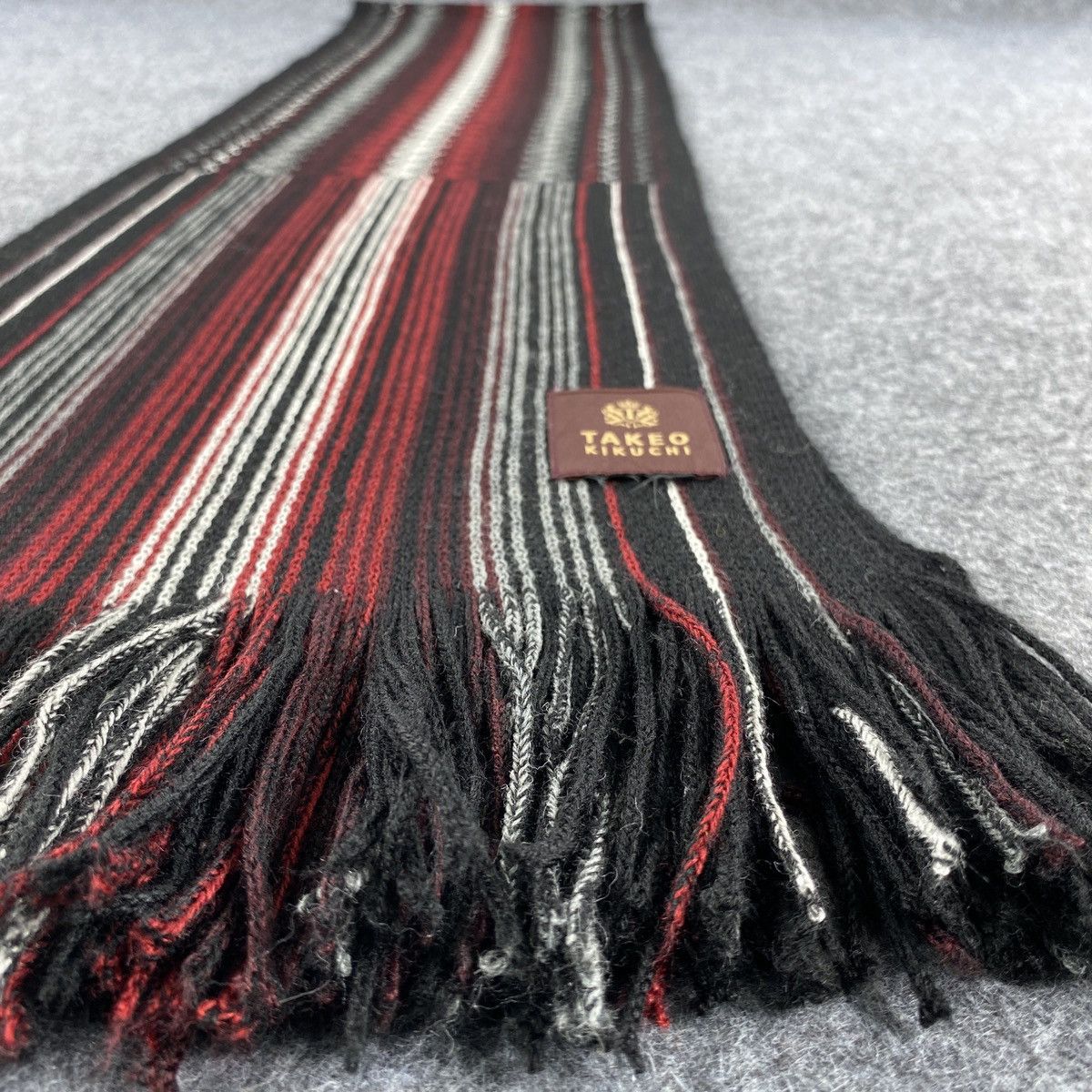 Takeo Kikuchi × Vintage Takeo Kikuchi Scarf # Muffler # Neckwear # D596 Size ONE SIZE - 6 Thumbnail