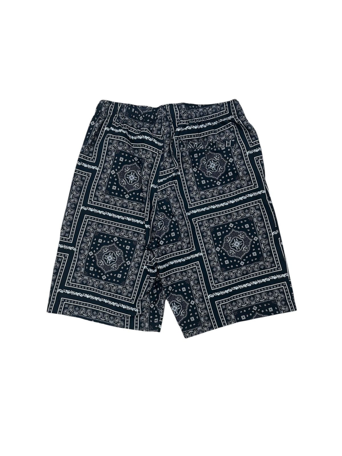 Designer Rare And Beautiful United Aviation Bandana Paisley Shorts Size US 30 / EU 46 - 2 Thumbnail