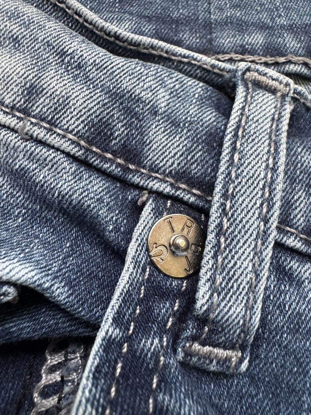 Jean × True Religion × Vintage True Religion Jeans Denim Skinny Size US 31 - 10 Thumbnail