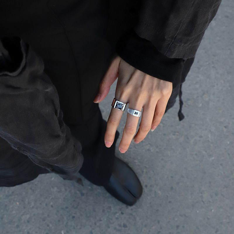 Jewelry Matchless Jewelry Rings Open Size Chrome Ring (Size 7-13) Size ONE SIZE - 1 Thumbnail