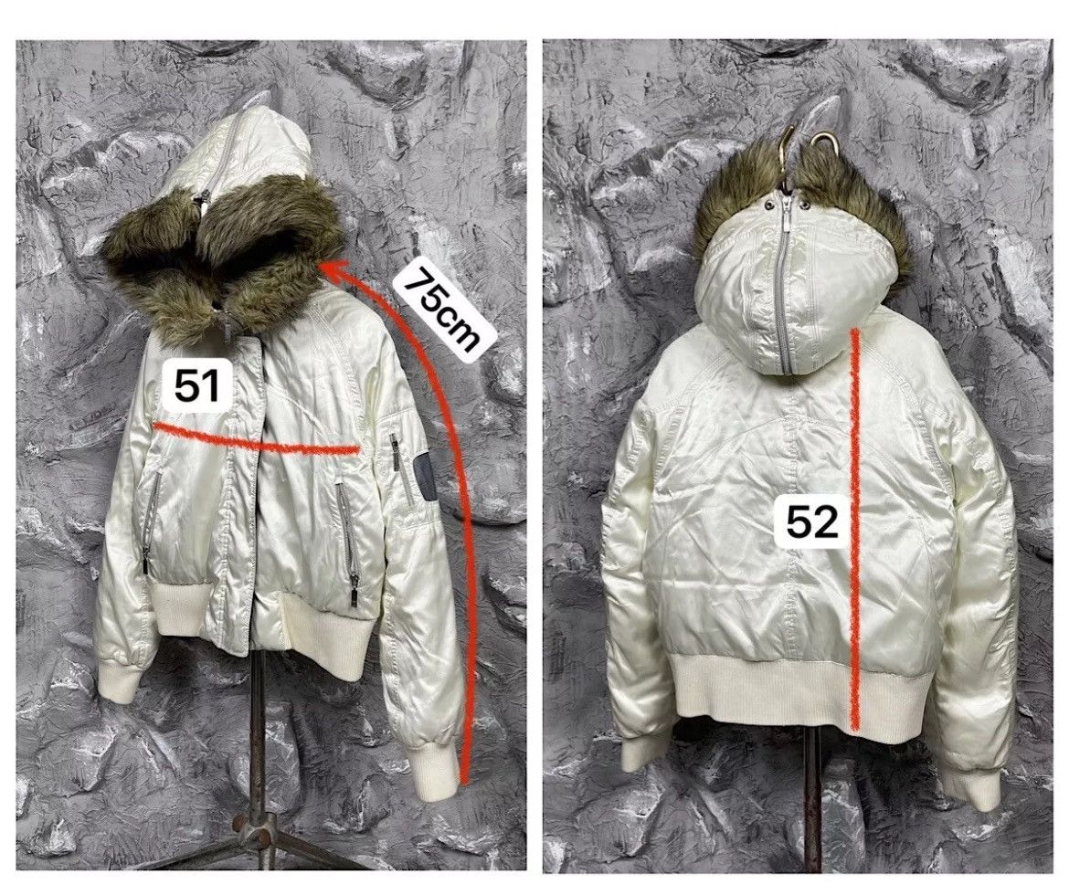 Le Grande Bleu (L.G.B.) × Nike Nike Very Rare Fur Zip Hood Jacket Y2K IfSixWasNine Style Size US S / EU 44-46 / 1 - 25 Thumbnail