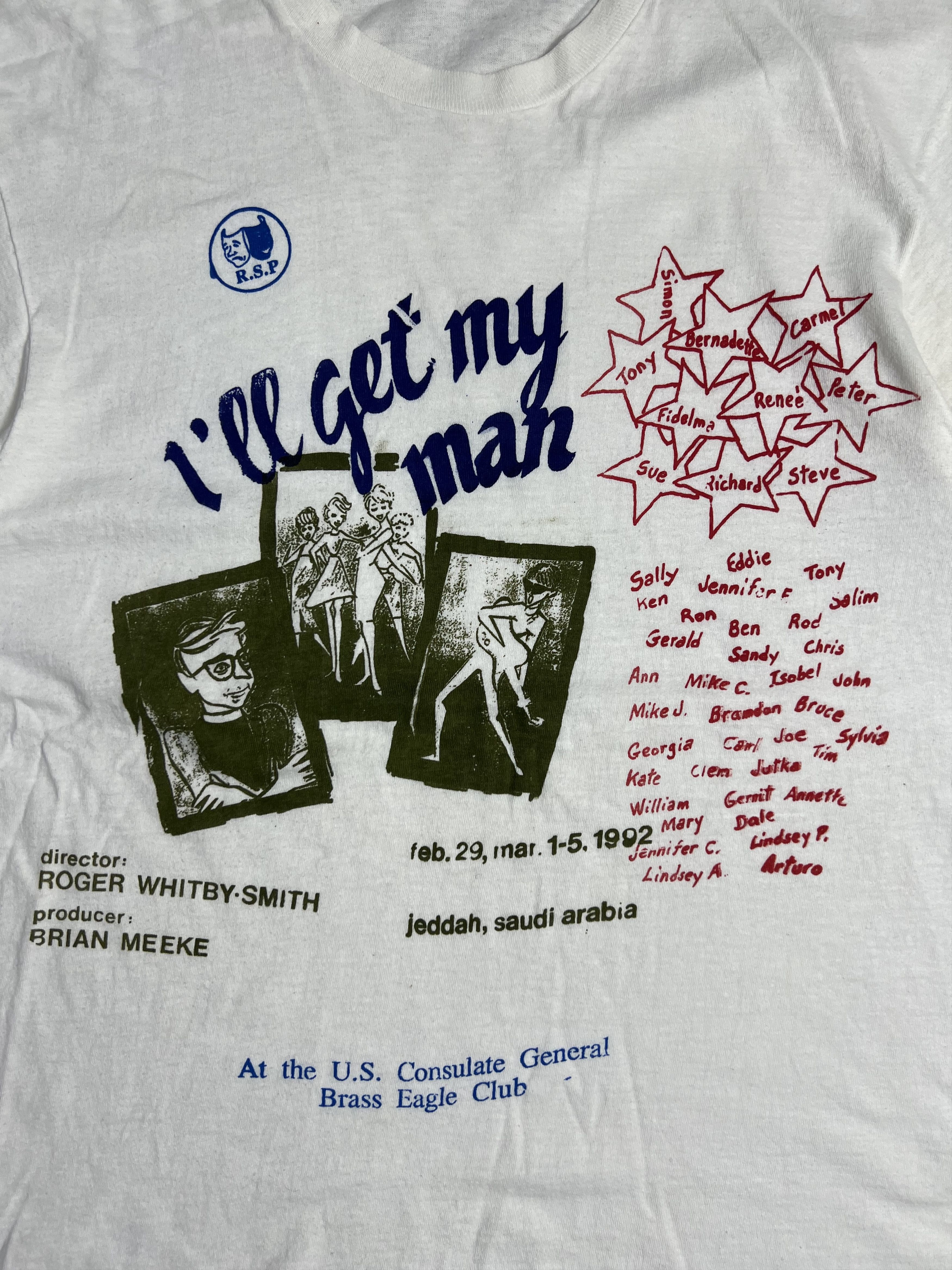 Vintage Vintage 90s I'll Get My Man Broadway Theatre (L) GTME157 Size US L / EU 52-54 / 3 - 2 Thumbnail
