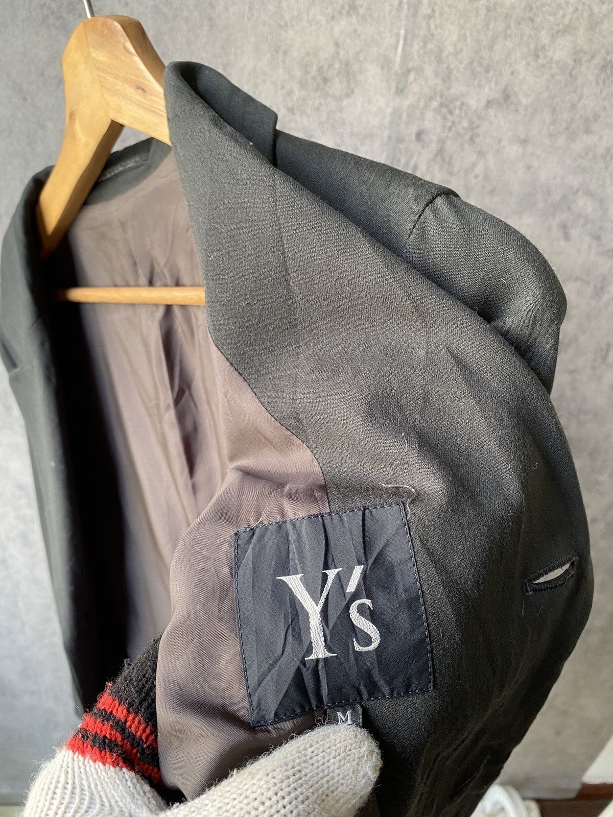 Yohji Yamamoto Vintage Y’s Yohji Yamamoto Belted Design Coat Dark Green Size US M / EU 48-50 / 2 - 11 Thumbnail