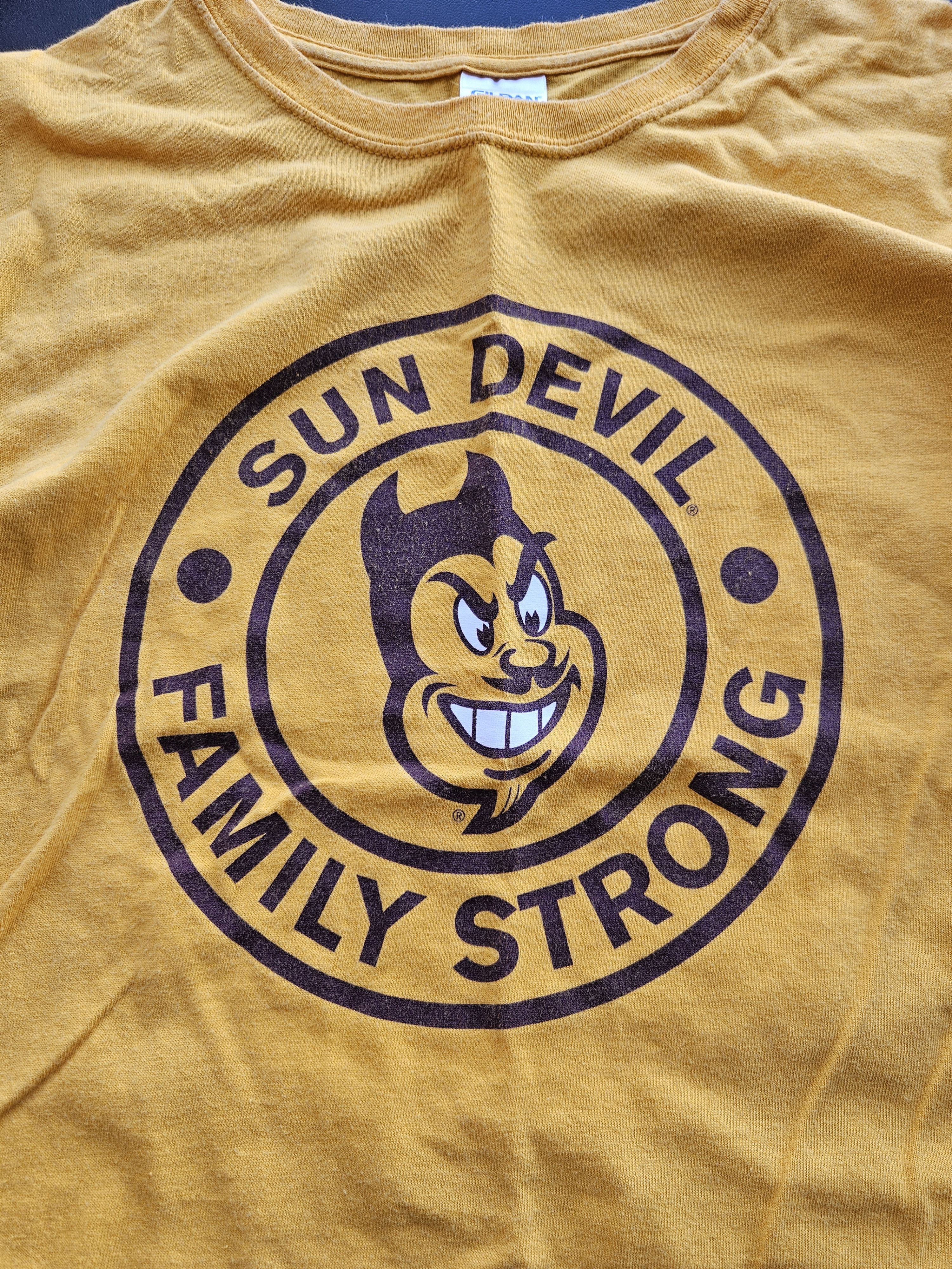 Gildan ASU Sun Devils Family Strong Y2K Gildan Tee Size US XL / EU 56 / 4 - 3 Thumbnail
