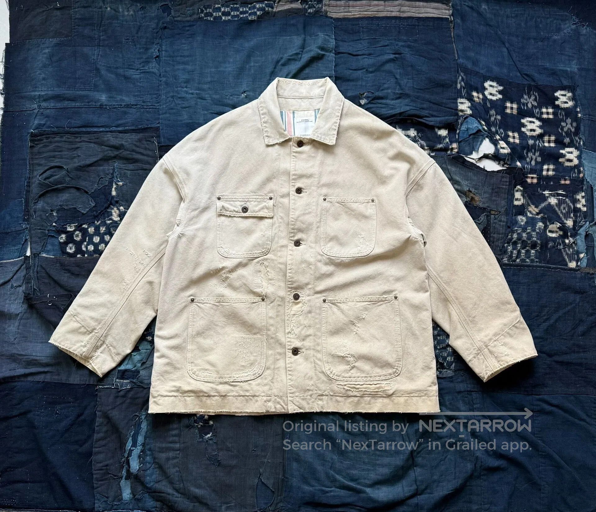 Visvim Visvim Visvim Macray Coverall Crash Jacket lt.brown-2506