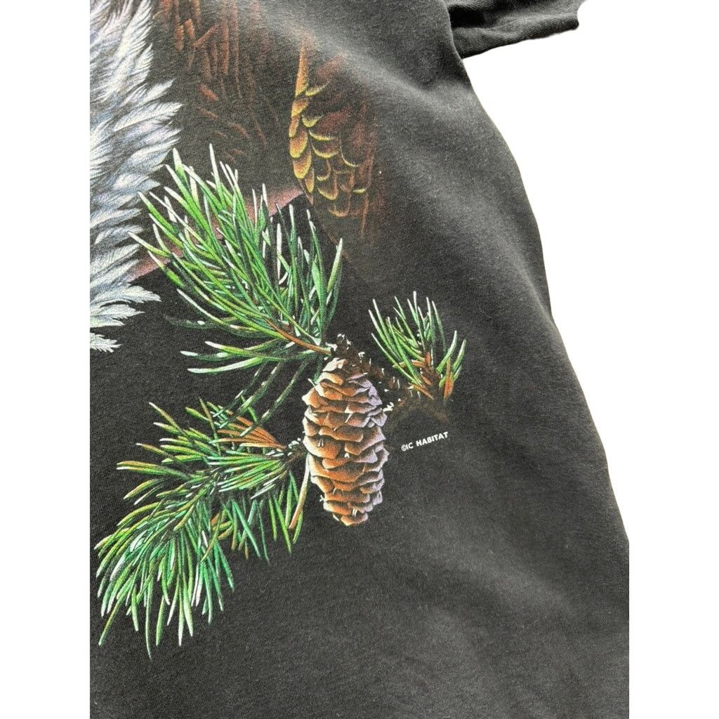 Habitat × Vintage 2000's Habitat Eagle Nature Animal Graphic T-Shirt Size US L / EU 52-54 / 3 - 6 Thumbnail