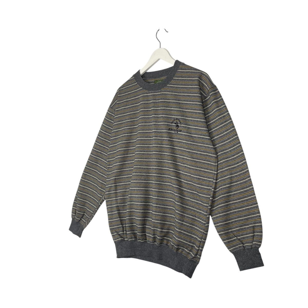Designer × Vintage Vintage Hoodie/sweater SANTA BARBARA POLO RACOUET - M gray Size US M / EU 48-50 / 2 - 2 Thumbnail