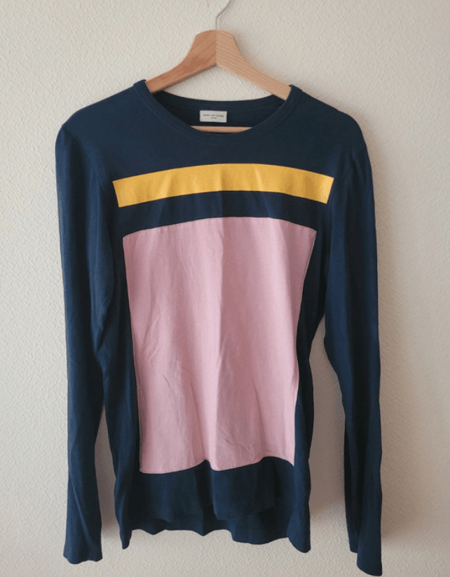Dries Van Noten Dries Van Noten T Shirt Longsleeve Top Sweater Jumper EX0170 Size US L / EU 52-54 / 3 - 1 Thumbnail