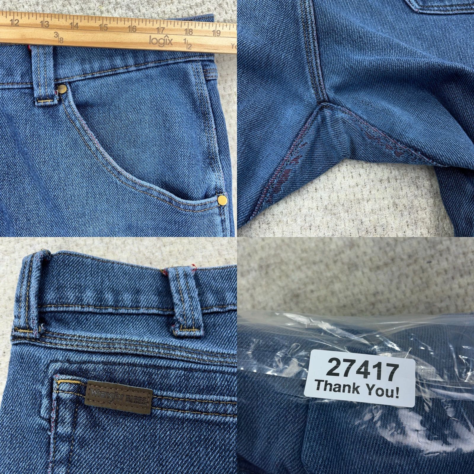 Wrangler Wrangler Riggs Jeans Men 38x304Relaxed Fit Straight Leg Advanced Comfort Work Size US 38 / EU 54 - 9 Thumbnail