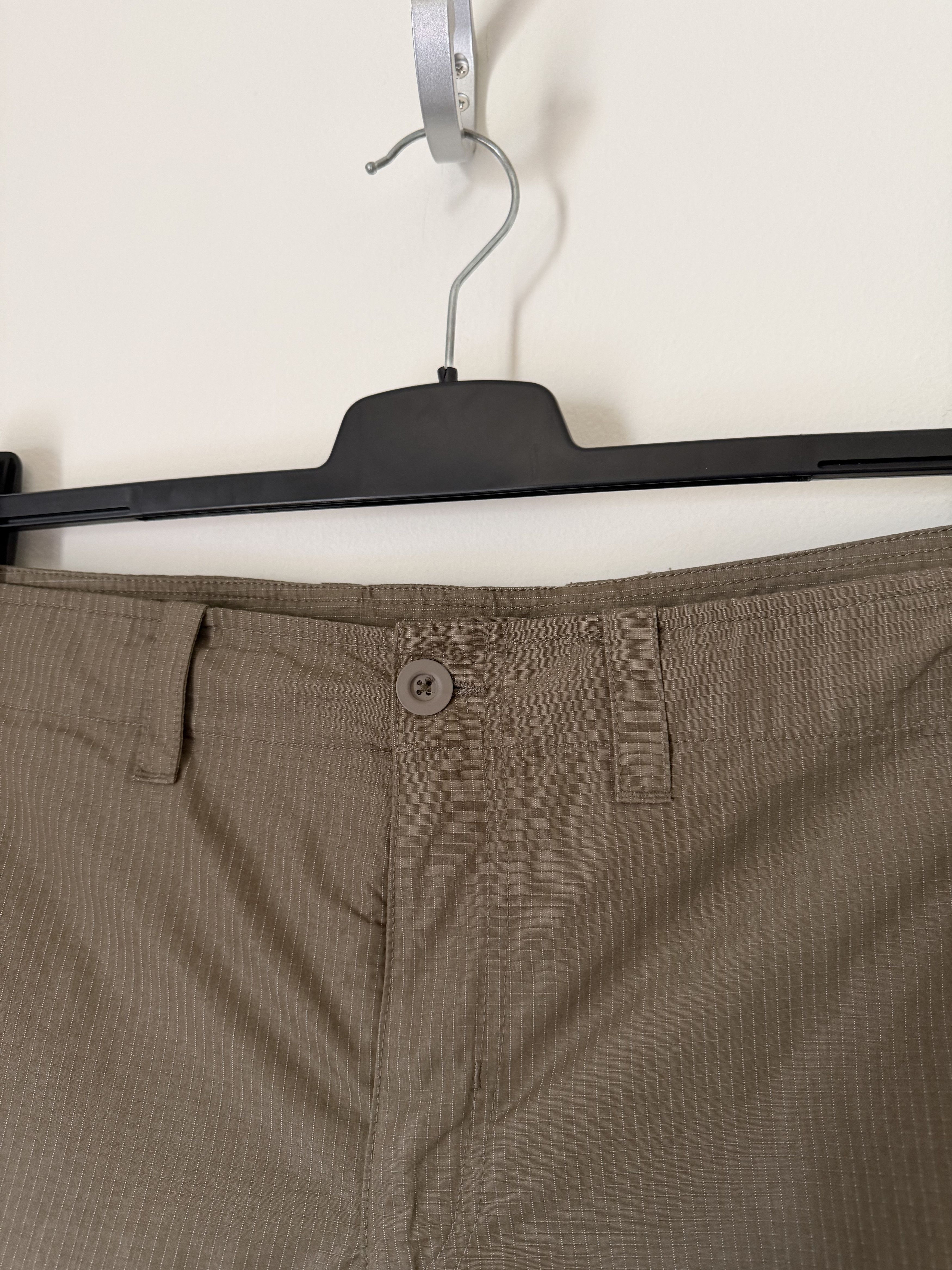 Our Legacy Our Legacy Trekking Cargo Shorts Army Green Cotton Ripstop Size US 34 / EU 50 - 2 Thumbnail