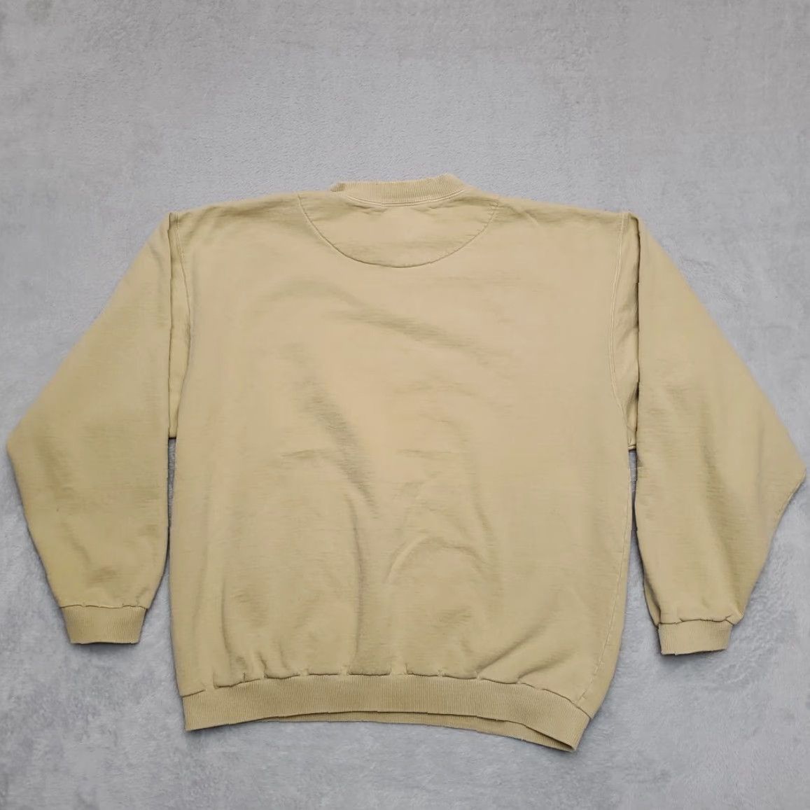 Vintage VINTAGE Buffalo Jeans Sweatshirt XL Tan Embroidered Crewneck 90s Made in Canada Mens Size US XL / EU 56 / 4 - 7 Thumbnail