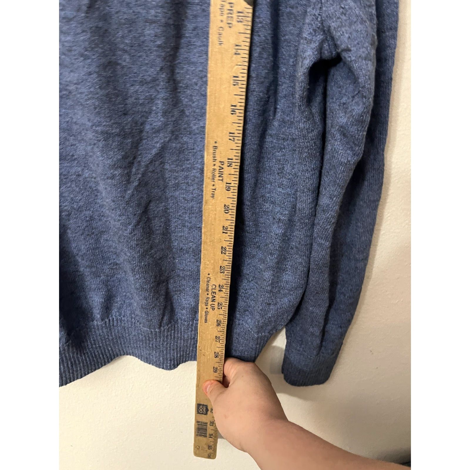 Gap VINTAGE GAP Sweater Mens Design & Crafted 2XL 1/4 Zip Cotton Long Sleeve Knit Blue Mock Neck Pullover Casual Travel All Seasons Regular Mens Size US XXL / EU 58 / 5 - 5 Thumbnail