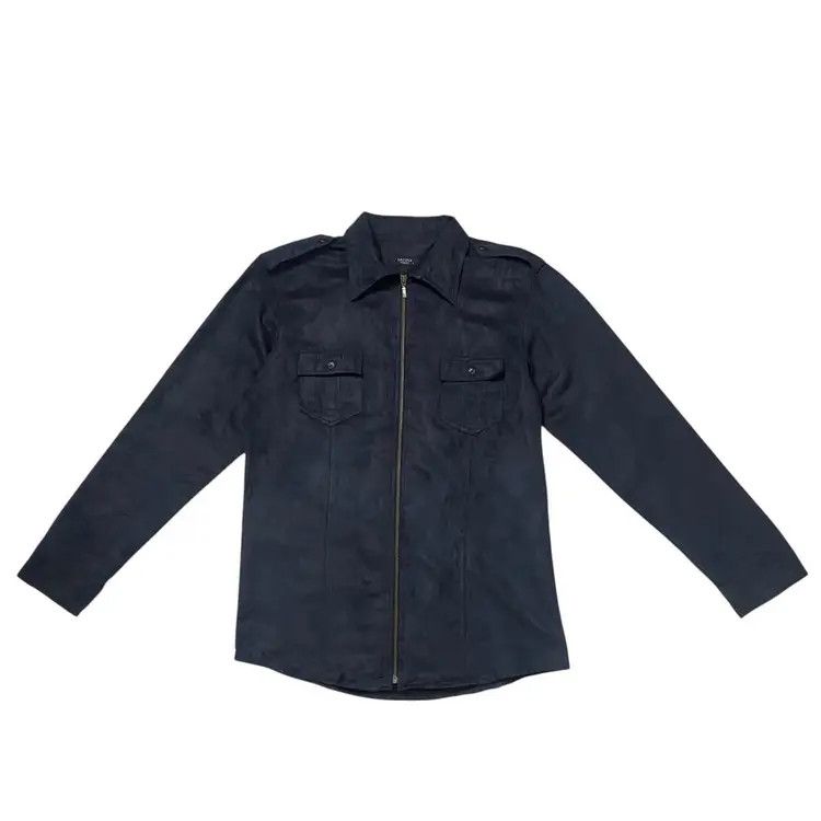 Yohji Yamamoto Y'saccs by yohji yamamoto velvet zipper shirt Size US M / EU 48-50 / 2 - 1 Thumbnail