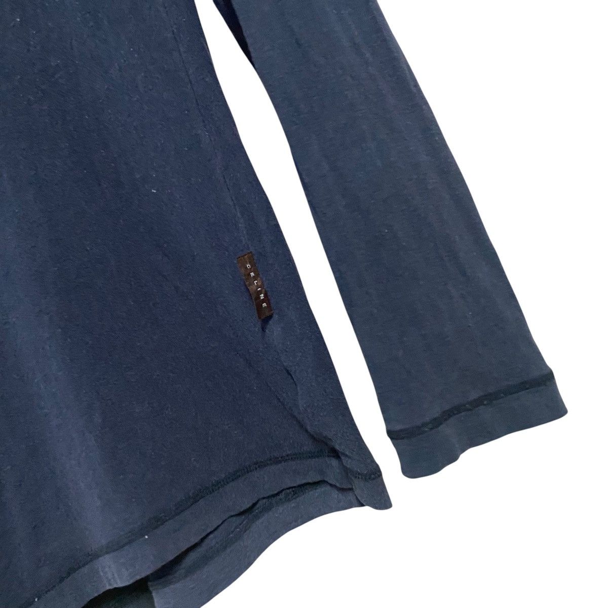 Celine Vintage Celine Navy Longsleeve Shirt Size US M / EU 48-50 / 2 - 5 Thumbnail