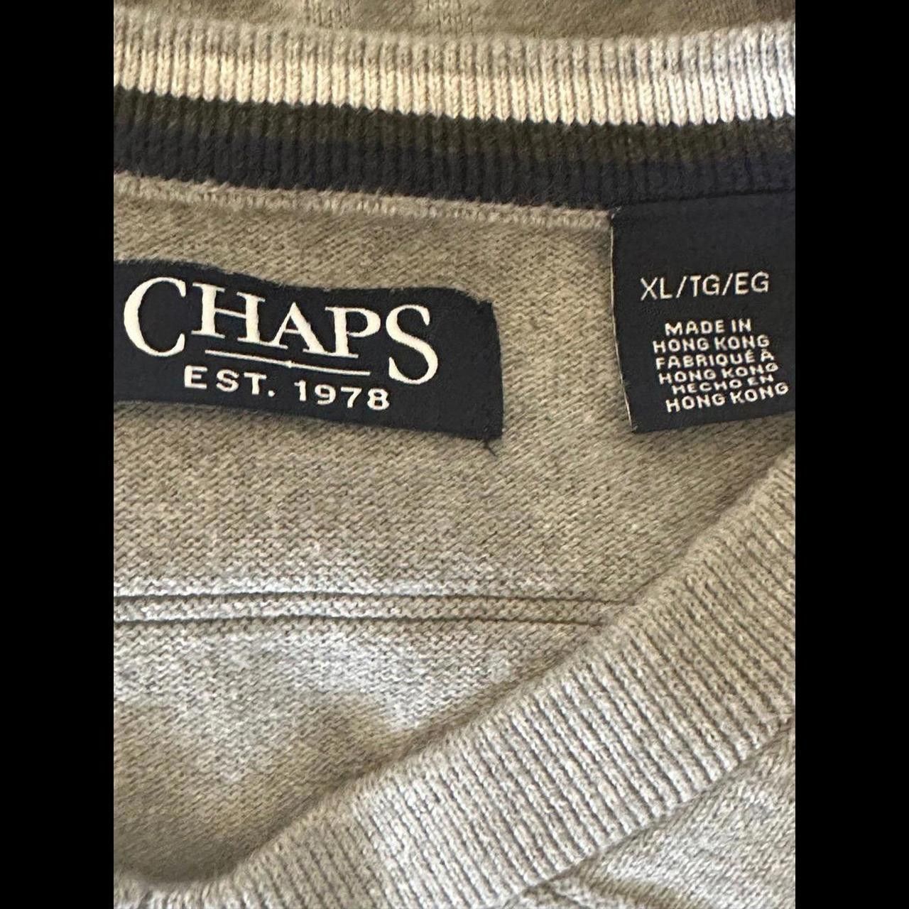Chaps Mens Pre Own As Grey Size US XL / EU 56 / 4 - 2 Thumbnail