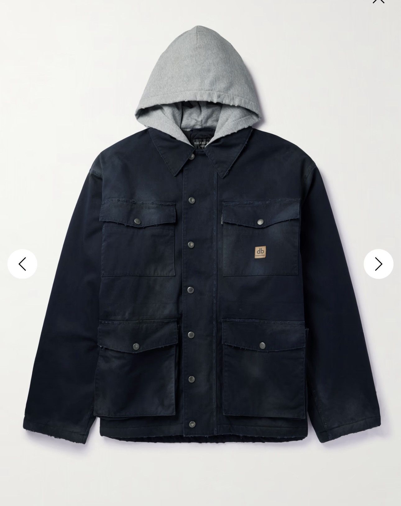 Balenciaga BALENCIAGA Oversized Gabardine Parka Size US S / EU 44-46 / 1 - 1 Thumbnail