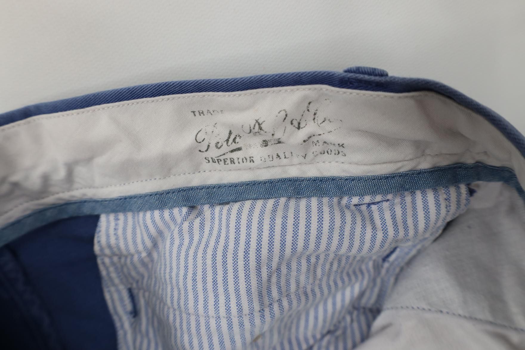 Polo Ralph Lauren Vintage Y2K Ralph Lauren Classic Fit Golf Chino Pants Blue Size US 32 / EU 48 - 9 Thumbnail