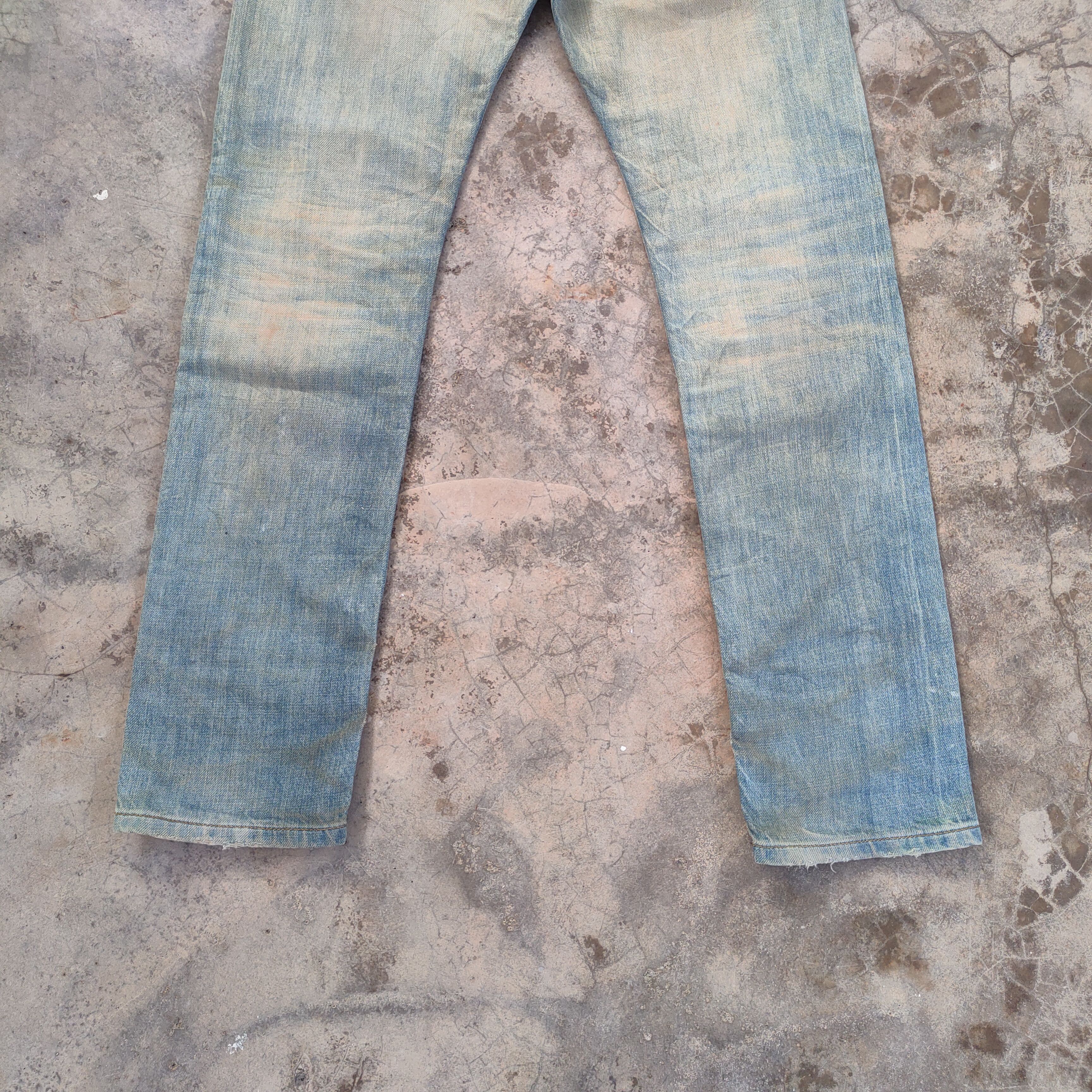 Diesel VINTAGE DIESEL RUSTY FADED DISTRESSED DENIM JEAN PANTS Size US 29 - 12 Thumbnail