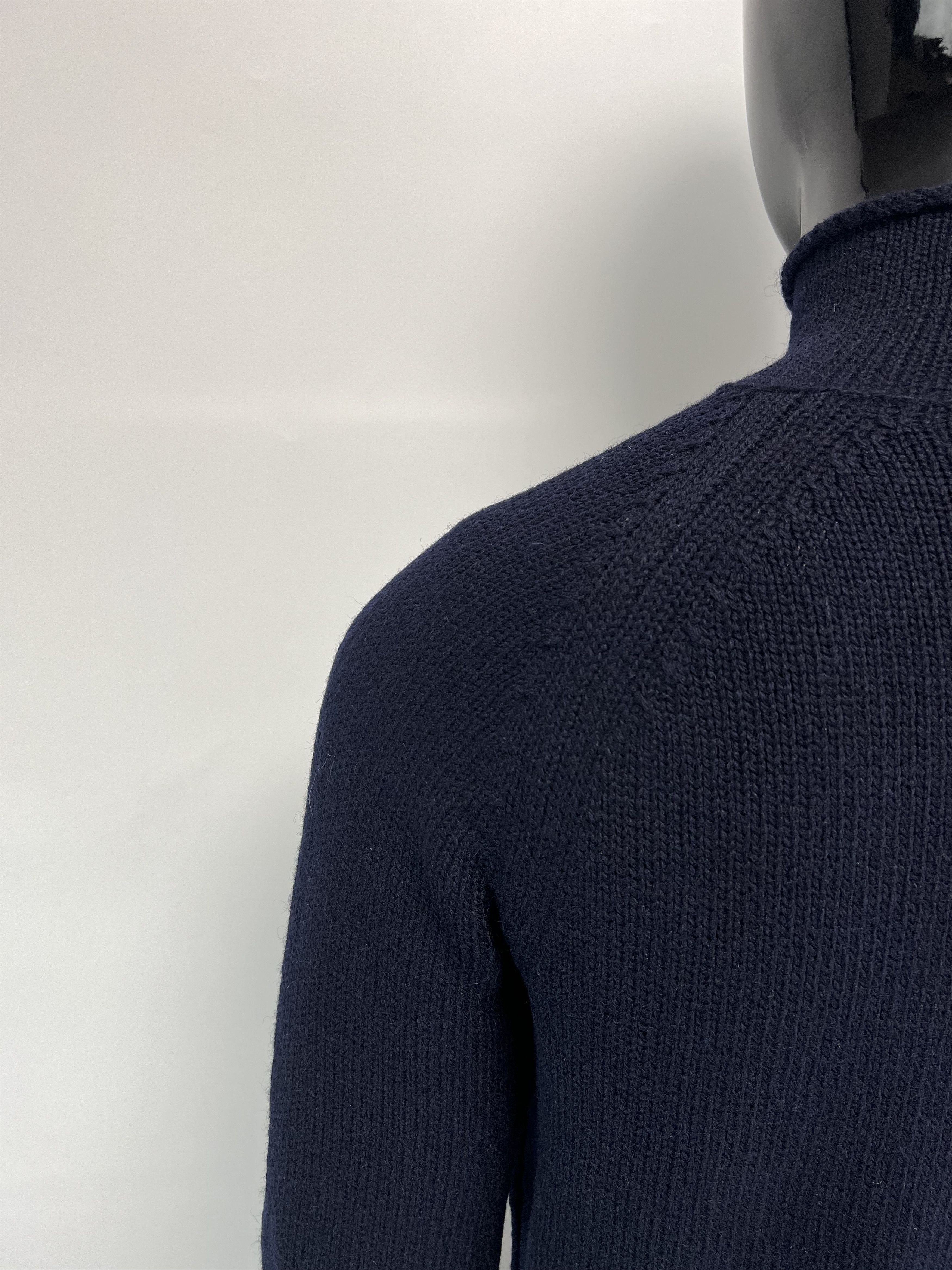 Norse Projects ‘Thore N Intarsia’ 100% Wool Knitted Sweater Big Logo Size US M / EU 48-50 / 2 - 12 Thumbnail