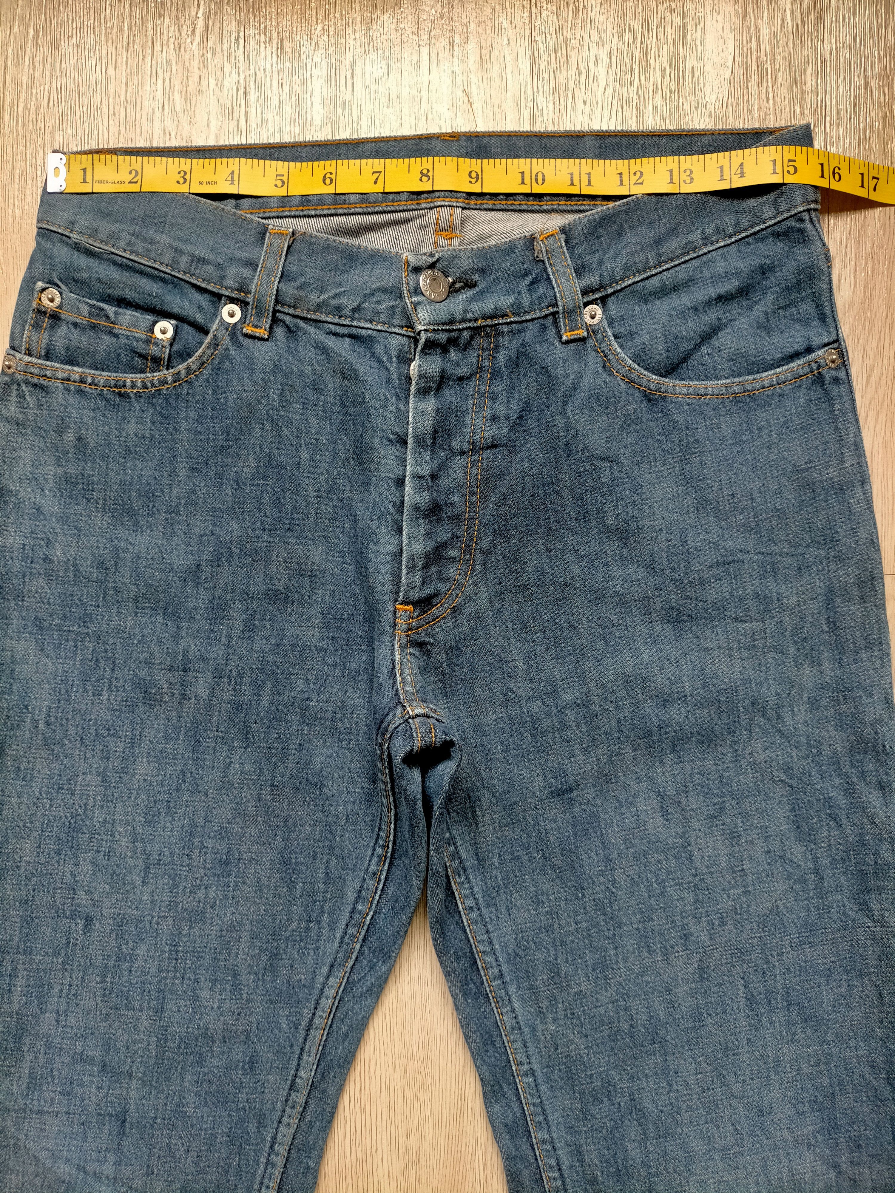 Helmut Lang Vintage 1998 Helmut Lang Italy Denim Pants Size US 31 - 24 Thumbnail
