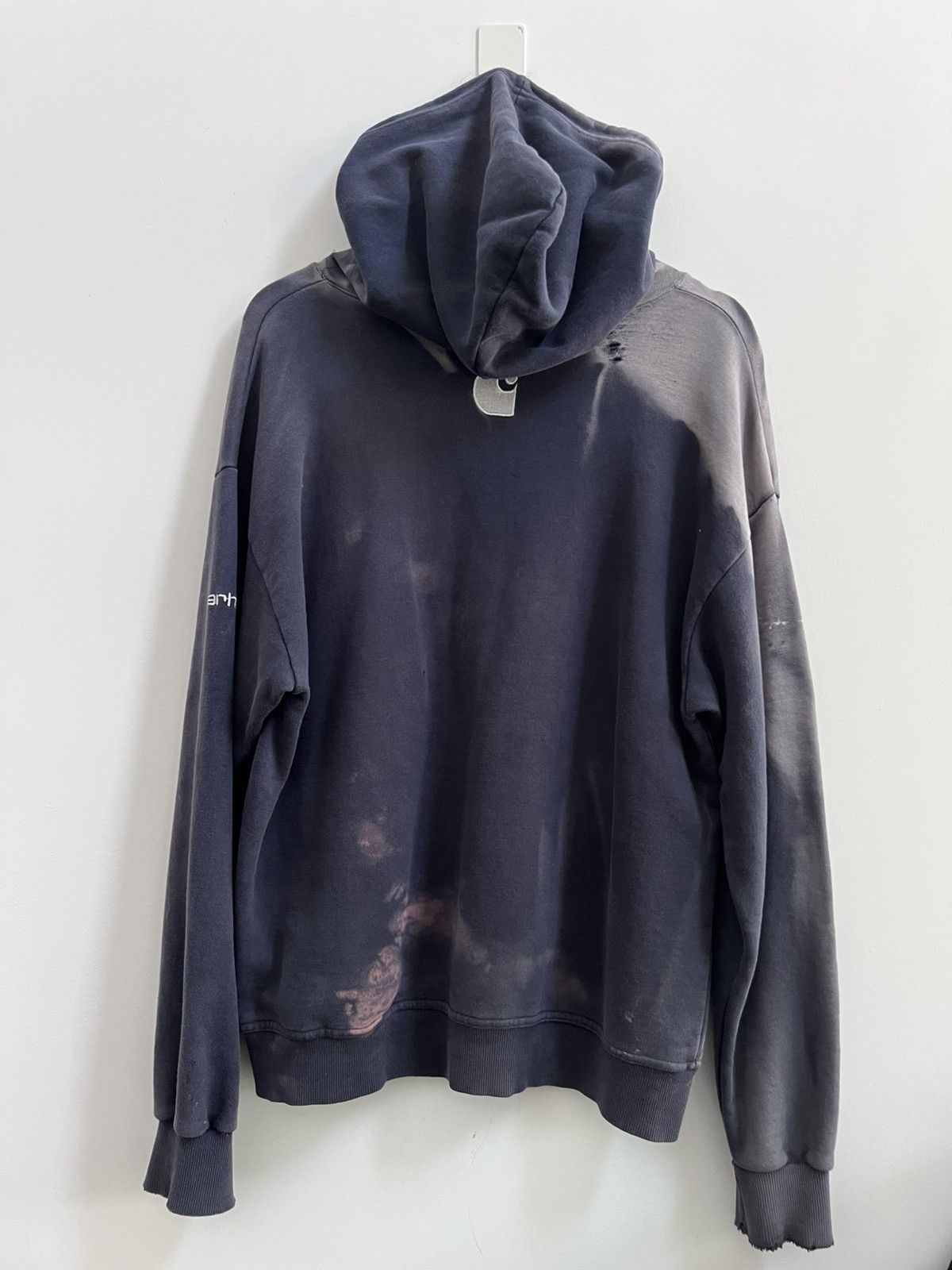 Carhartt Vintage Distressed Sunfaded Carhartt Swearshirt Size US L / EU 52-54 / 3 - 5 Thumbnail