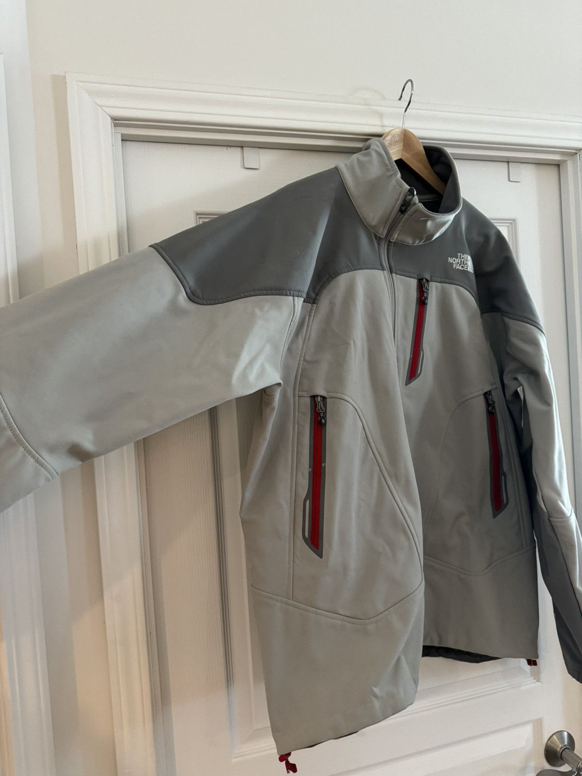 The North Face The North Face Vintage Jacket - Grey Red - Men’s XXL Size US XXL / EU 58 / 5 - 8 Thumbnail