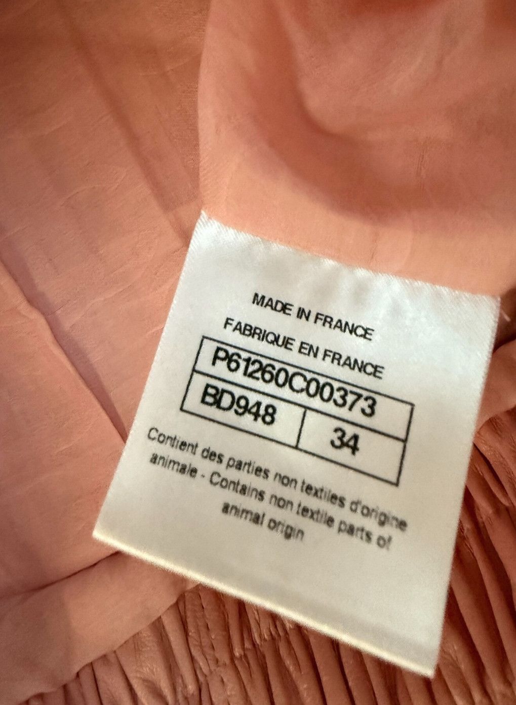 Chanel Chanel Pink Cotton Jacket for Women . Size XXS / US 00 / IT 34 - 12 Thumbnail