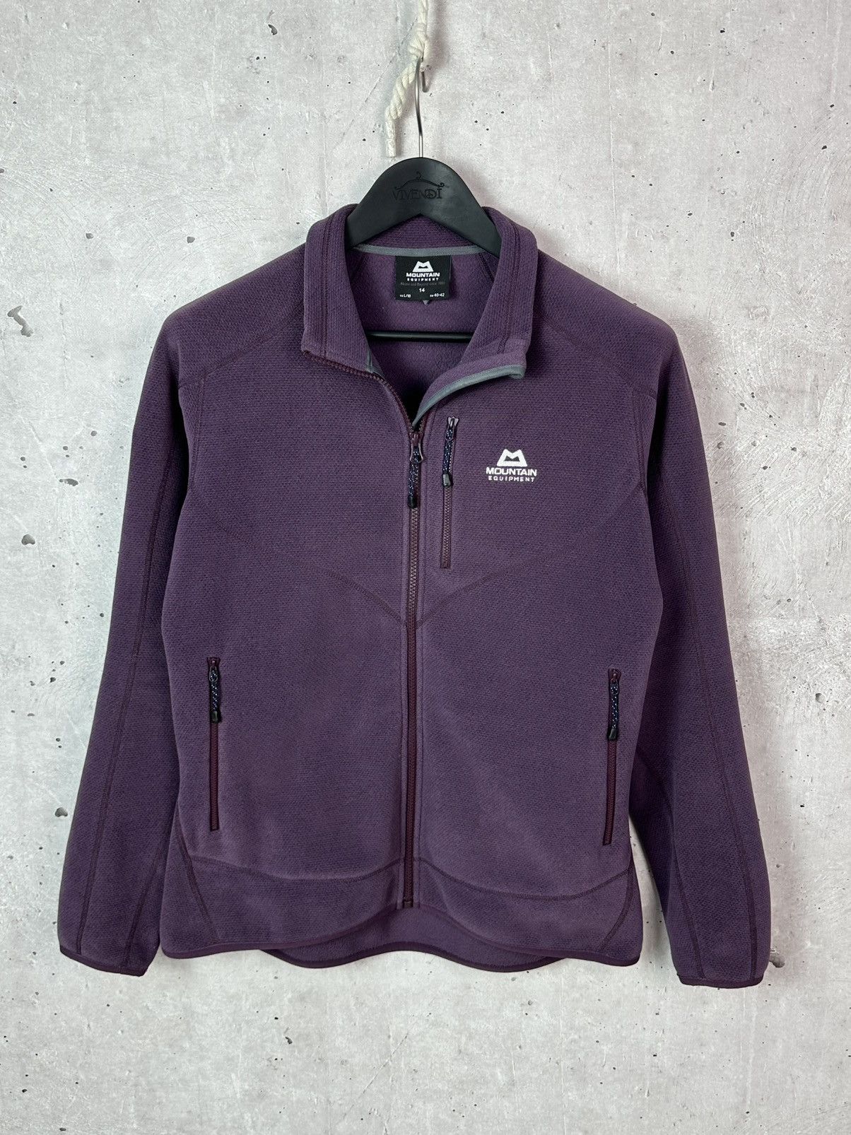 Mountain Equipment Mountain Equipment Litmus Women’s Long Sleeve Fleece Jacket Size L / US 10 / IT 46 - 1 Thumbnail