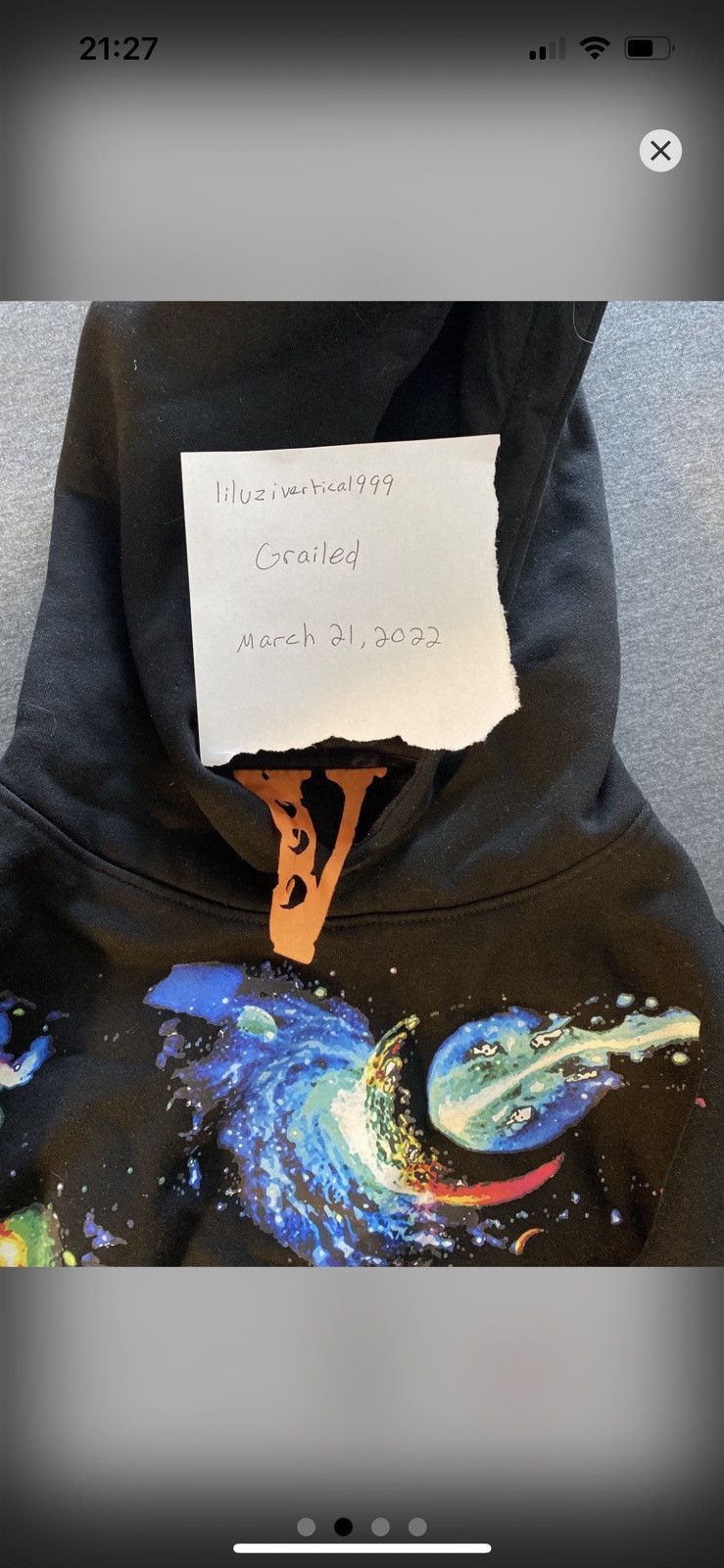 Vlone Vlone Juicewrld Hoodie Size US L / EU 52-54 / 3 - 7 Thumbnail