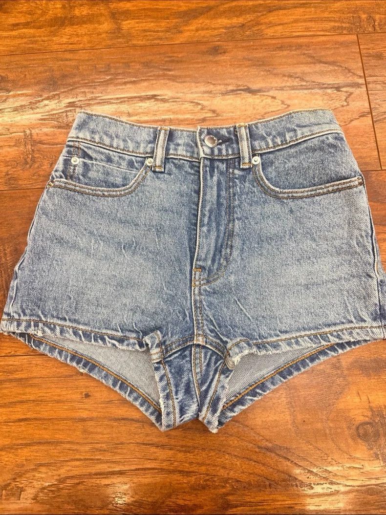 Alexander Wang Alexander Wang Denim Shorts- Size 24" / US 00 / IT 34 - 1 Thumbnail