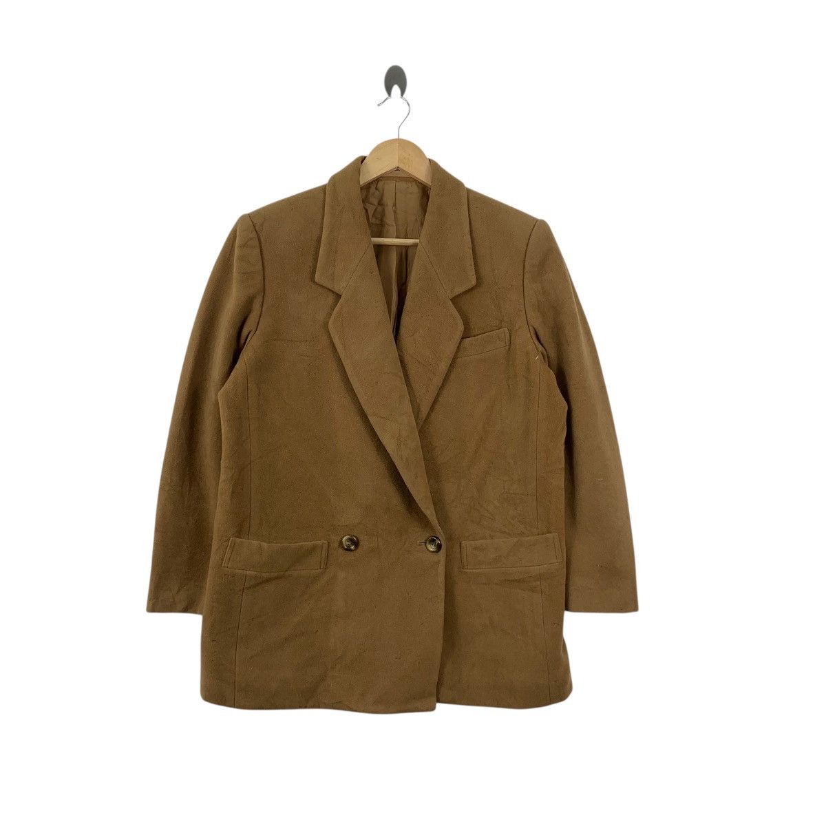 Burberry Vintage 90s BURBERRY LONDON Virgin Wool Double Breasted Size M / US 6-8 / IT 42-44 - 1 Thumbnail