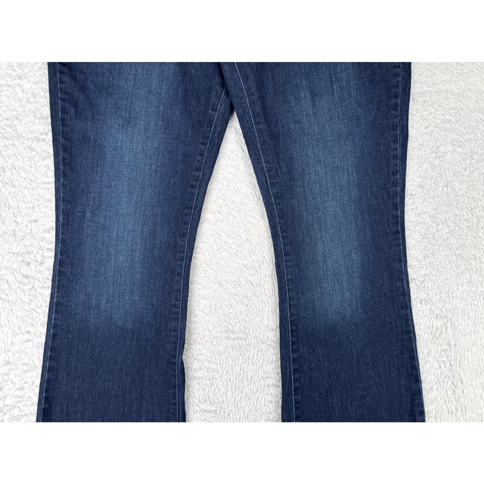 Levi's Signature Levi Strauss Jeans Womens 14 Mid Rise Bootcut Dark Wash Denim 32x32 Size 36" / US 14 / IT 50 - 3 Thumbnail