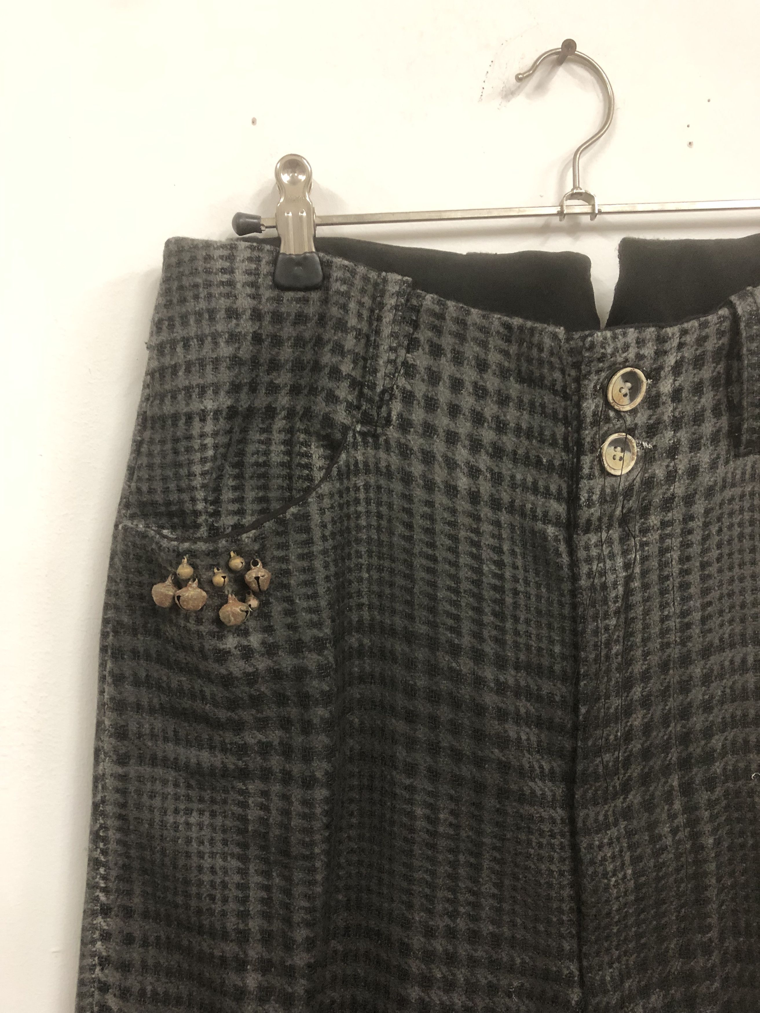 Mavranyma MAVRANYMA - pied de poule dyed pants Size US 26 / EU 42 - 6 Thumbnail