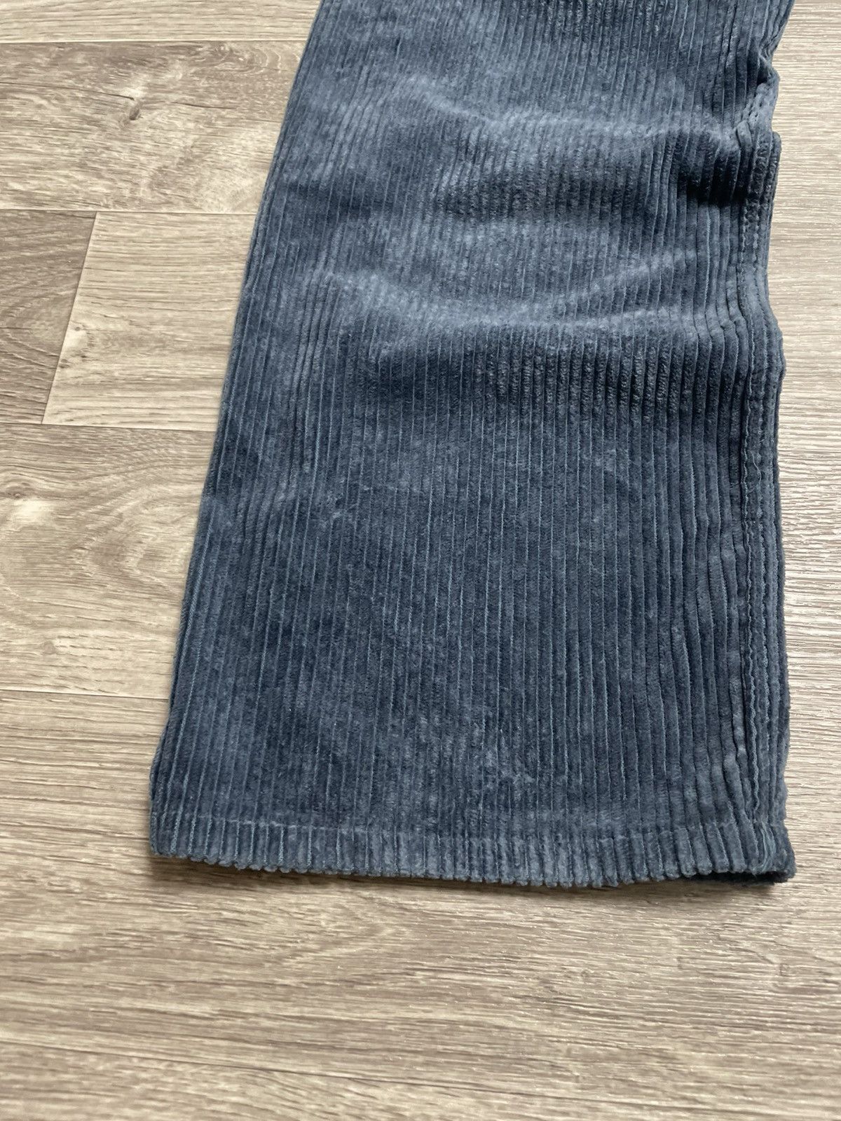 Carhartt Wip Carhartt WIP Blue Velvet Corduroy Loose Fit Pants Y2K Size US 30 / EU 46 - 15 Thumbnail
