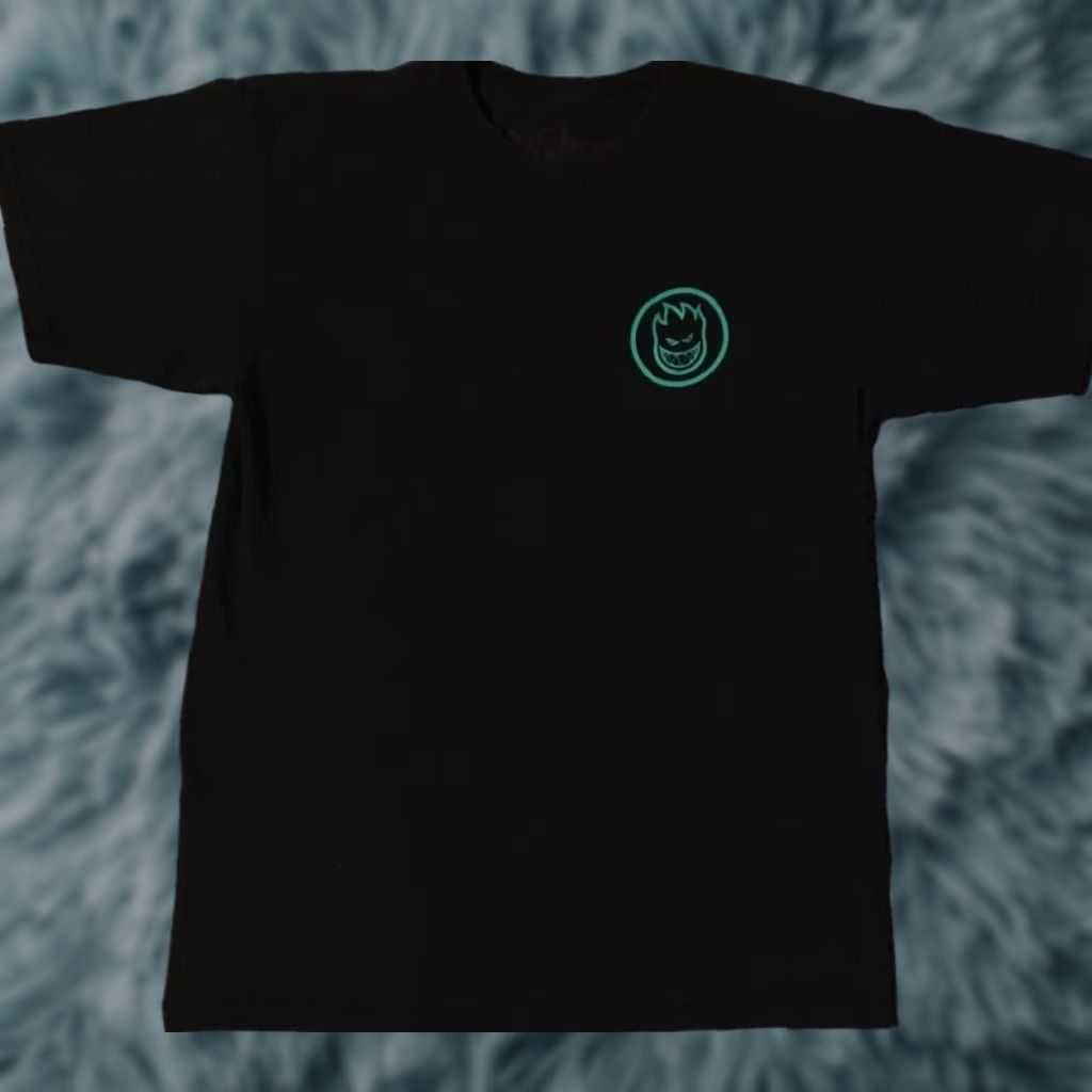 Thrasher VINTAGE Spitfire Wheels Faded Space Shirt Thrasher M Black Skateboarding Grunge 90s Y2K Mens Shirt Size US M / EU 48-50 / 2 - 1 Thumbnail