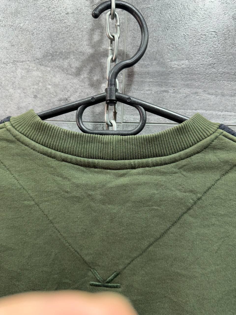 Kenzo KENZO Logo embroidery army green sweatshirt Size US XS / EU 42 / 0 - 14 Thumbnail