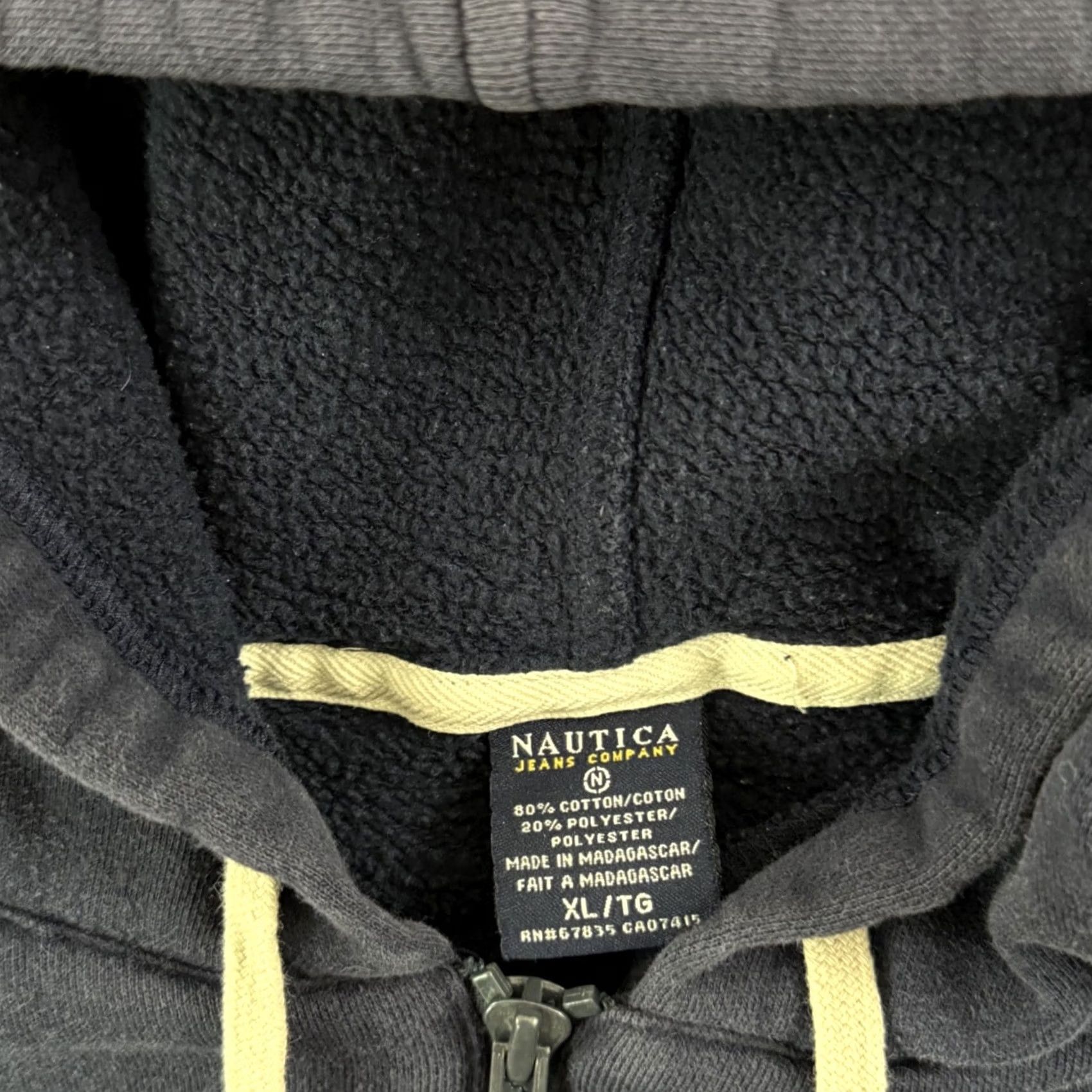 Nautica VINTAGE Nautica Hoodie Mens XL Blue 90s Pullover Zip Pocket Embroidered Logo Size US XL / EU 56 / 4 - 6 Thumbnail