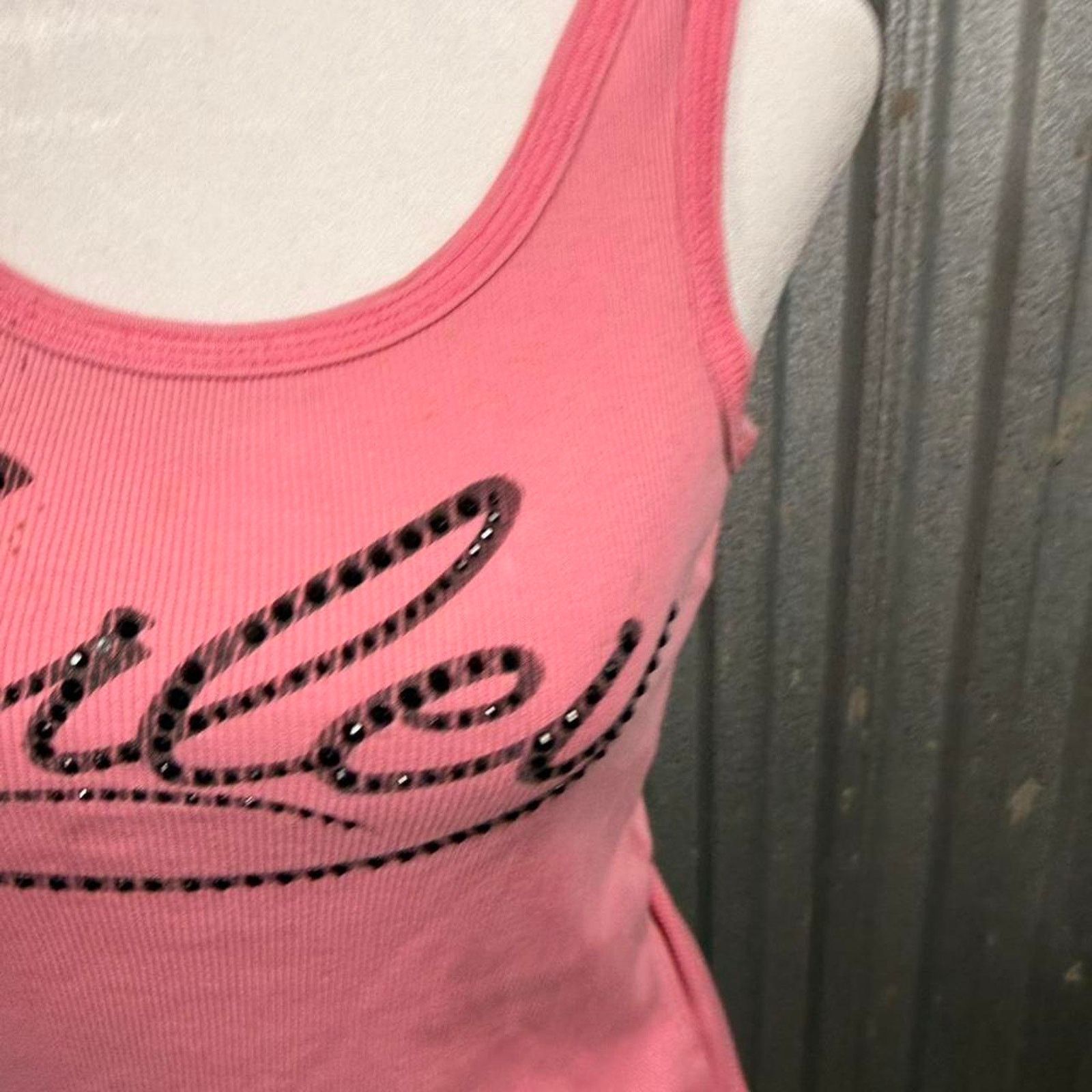 Harley Davidson Pink henley Harley Davidson Rhinestone Tank Top Size S / US 4 / IT 40 - 3 Thumbnail